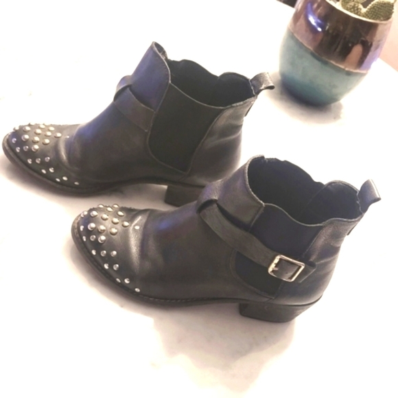 TOP Shop studded booties - Picture 4 of 4